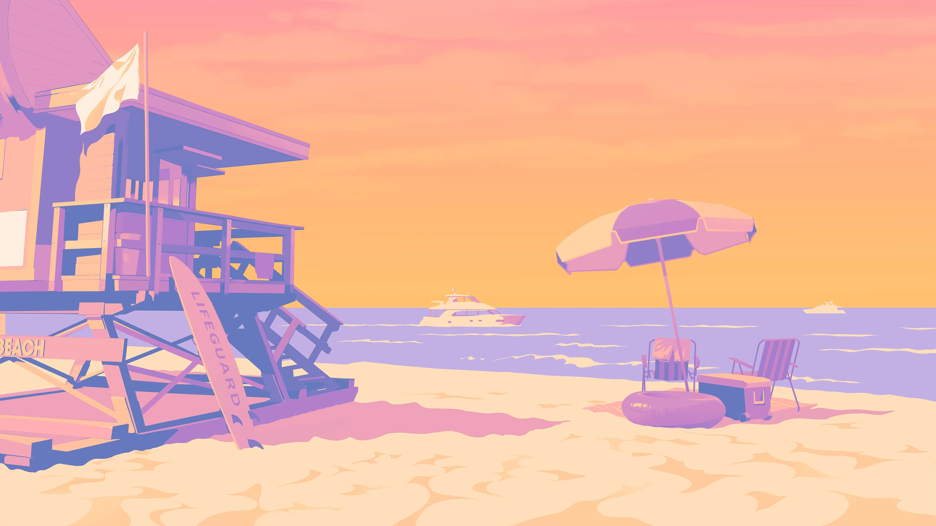 Vice City — background artwork