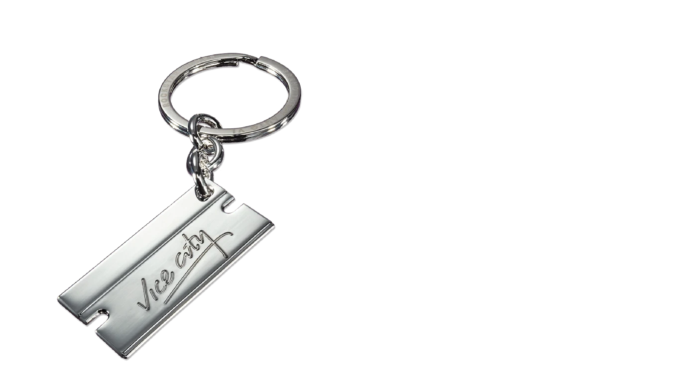 Vice City Razor keychain